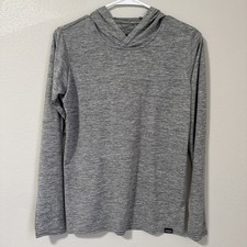 Patagonia Hoodie Womens Small Gray Capilene Cool Daily Hoody Uv Protection