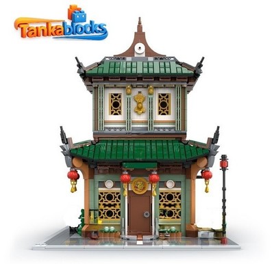 MOC-180739 Chinese Restaurant Building blocks 2221pcs Birthday Christmas Gift