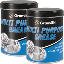 2x Granville Multi Purpose LM2 Lithium Grease High Temp Lubricant Protects 500g