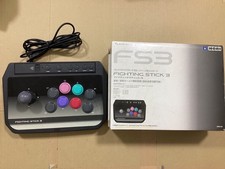 HORI FS3 Fighting Stick 3 controller For SONY PLAYSTATION 3 Working