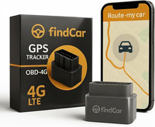Findcar OBD 4G - Localizzatore GPS per Auto, Moto E Altri Veicoli | Installazion