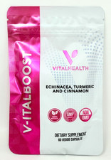 VitalHealth V-italboost 60 Veggie Capsules - New Vital Health EXP 2/2027