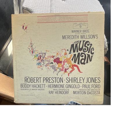Warner Bros. Robert Preston Shirley Jones The Music Man Soundtrack Vinyl LP B14 