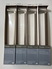 Four 4 Moen Graeden 24 inch Wall Mount Towel Bars  Brushed Nickel  Y0924BN