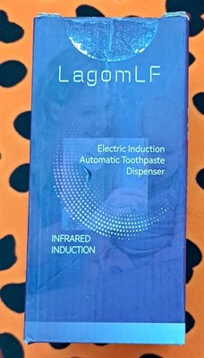 LagomLF Electric Automatic Toothpaste Dispenser Touchless Wall Mount Induction