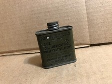 Vintage 2 oz Military Oil Can Standard Oil Co. Jersey Nj