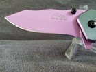 Rite Edge 8" Spring Assisted Rescue Liner Lock Pocket Knife Purple Flying Dragon — photo 3