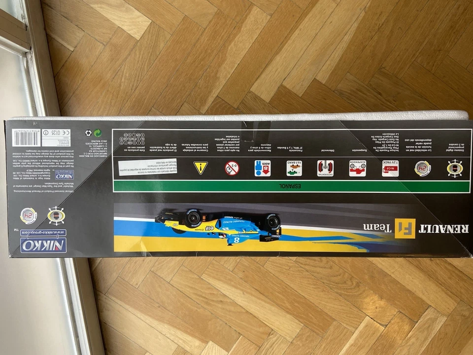 Renault F1 Fernando Alonso 2005 Nikko RC 1:10 – NUEVO EN CAJA – COLECCIONISTA - Imagen 4 de 4