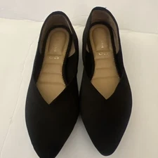 Kelly & Katie Jayde Slip On Casual Flats ballet size 9m  Black Workwear  shoes