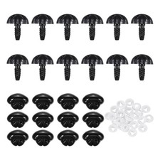 25Pcs Safety Dog Noses for DIY Stuffed Animals Crochet Dolls 19 x 15 x 21mm