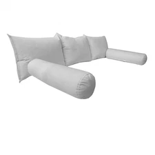 Bolster & Back Rest Pillow Cushion Fiberfill Twin Size "INSERT ONLY" Style3