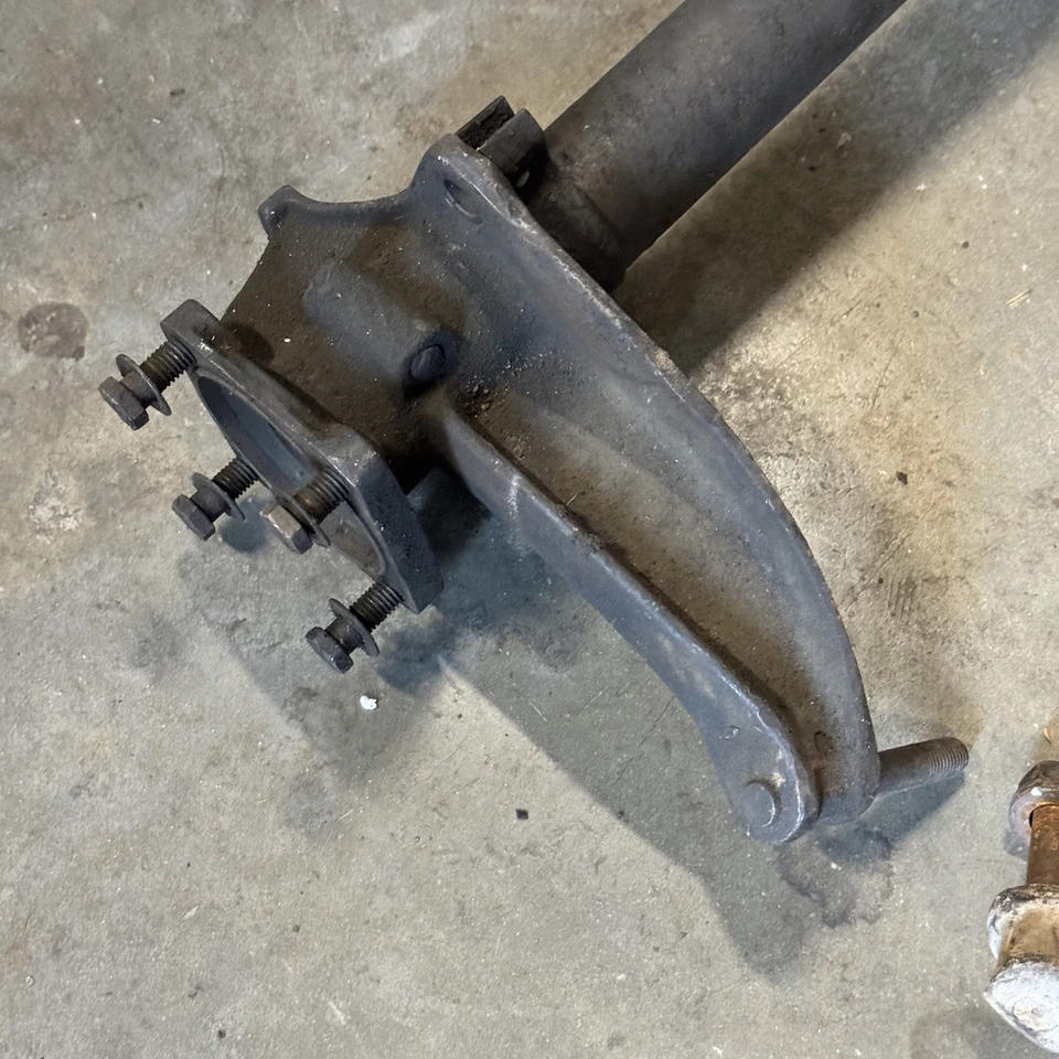 Par de tubos de eje trasero Porsche 356 A B Pre-A con brida y eje izquierdo y derecho Foto 4 de 4