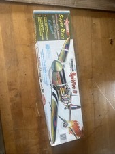 super stars aircraft classics spitfire 2 balsa wood true scale flying model