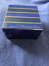 Vintage Christian Dior Poudre Face Powder Puff And Brush