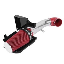 4 Inch Performance Cold Air Intake Filter Kit with Shield for 99 Silver Red