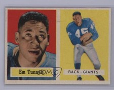 1957 Topps Emlen Tunnell #35 HOF 1u9