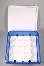 TUPPERWARE Eiermann Kolumbus 12 Eier Transportbox