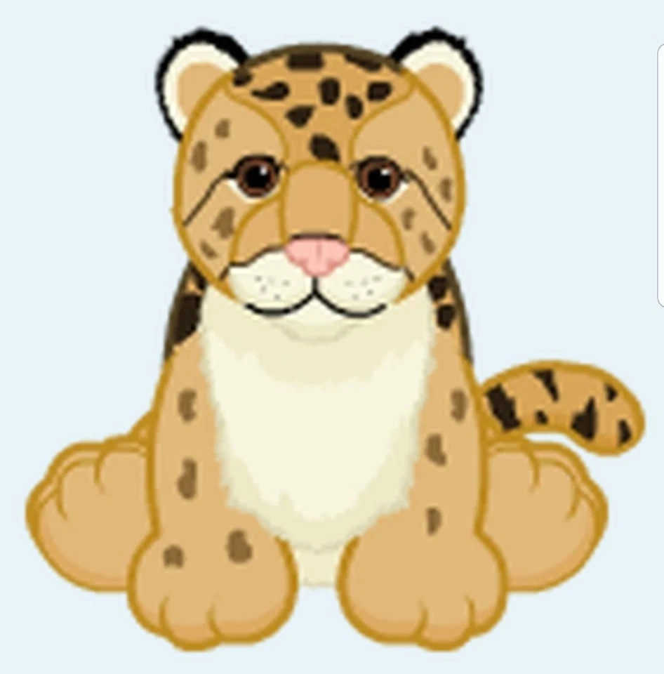 Webkinz Signature Clouded Leopard RARE big cat | VIRTUAL code sent via message - Image 2 of 3