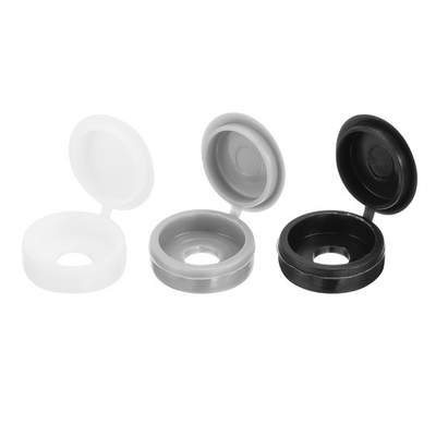 #ad #ad 120Pcs Screw Cover Caps Snap Washer Covers Folding Screw Cap Black White Grey $20.50