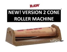 RAW Version 2 CONE ROLLER ROLLING MACHINE Rolls KING SIZE & 1 1/4 Size Cone