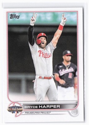 2022 Topps Update Bryce Harper #ASG-47 2022 MLB All-Star Game Phillies