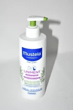 Mustela Liniment No-Rinse Baby Cleanser for Diaper Change – Extra Virgin Olive O