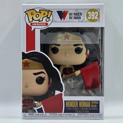 Funko Pop! Heroes DC Wonder Woman Superman Red Son #392