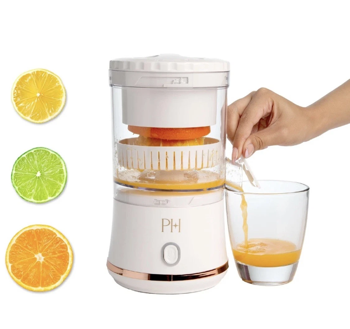Paris Hilton Official Electric Citrus Juicer, Mini Portable Cordless Juicer
Opens in a new window or