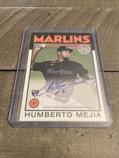 2021 Topps Update Series - 1986 Topps Baseball Autographs Humberto Mejia...