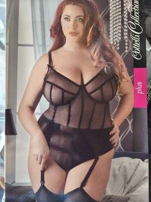 Cotelli Collection Dessous Body Plus Size Gr. XL 48/50 Strapshalter Neu