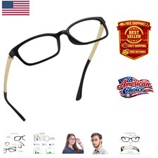 Blue Light Blocking Glasses - Anti Eyestrain with UV Protection, Unisex Style