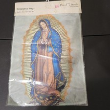 Our Lady of Guadalupe Garden Flag