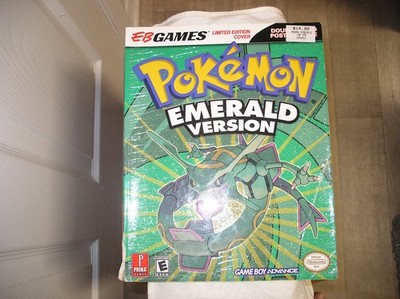 Prima Official Game Strategy Guide Pokemon Emerald Version GBA 2005 (No Poster)