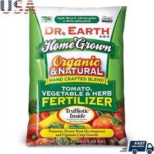 Organic Vegetable Fertilizer 4-6-3 Natural Soil Health Tomato Plant 12lb New 2.43 per gallon