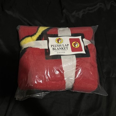 Buc-ee's Classic Logo Plush Lap Blanket *Soft & Comfy* 41in x 57in - New