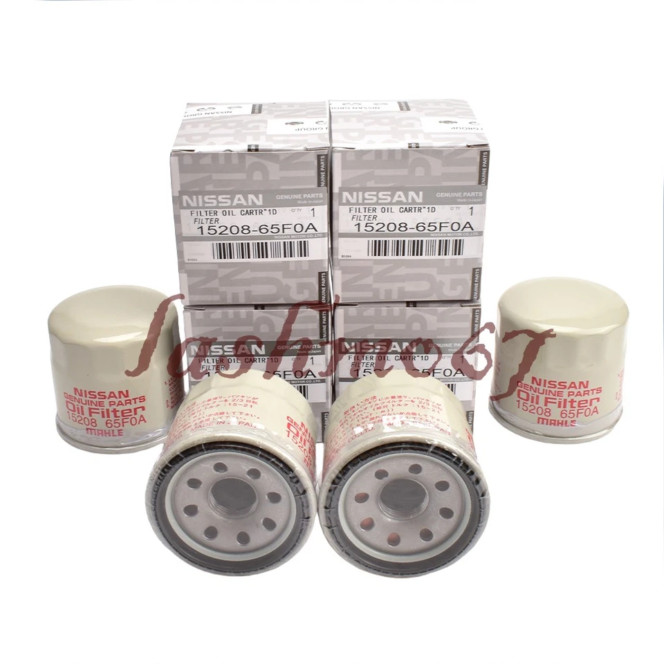 4 只装原始设备制造商发动机机油过滤器适用于日产 Sentra Versa Rogue 英菲尼迪 15208-65F0A — 第 2/4 张图片
