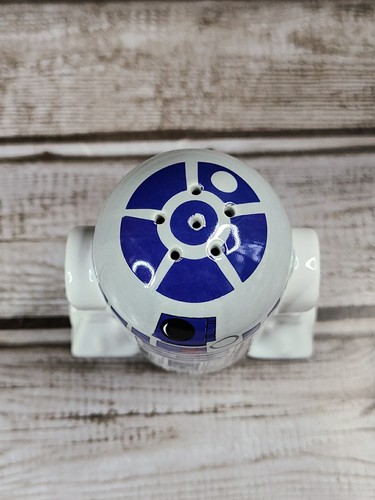 Star Wars Disney R2-D2 And R2-Q5 Droid Salt And Pepper Shakers Ceramic 2013 - Picture 6 of 14