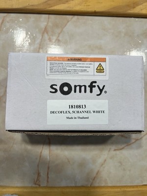 Somfy DecoFlex 5 Channel White Wall Switch Shade Control 1810813