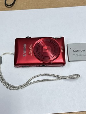 Canon PowerShot ELPH 300 HS / IXUS 220 HS 12.1MP Digital Camera - Red