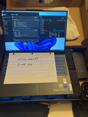 Lenovo Legion Pro 7 16IRX8H 16'' (1TB SSD, Intel Core i9 13th Gen., 5.40 GHz,...