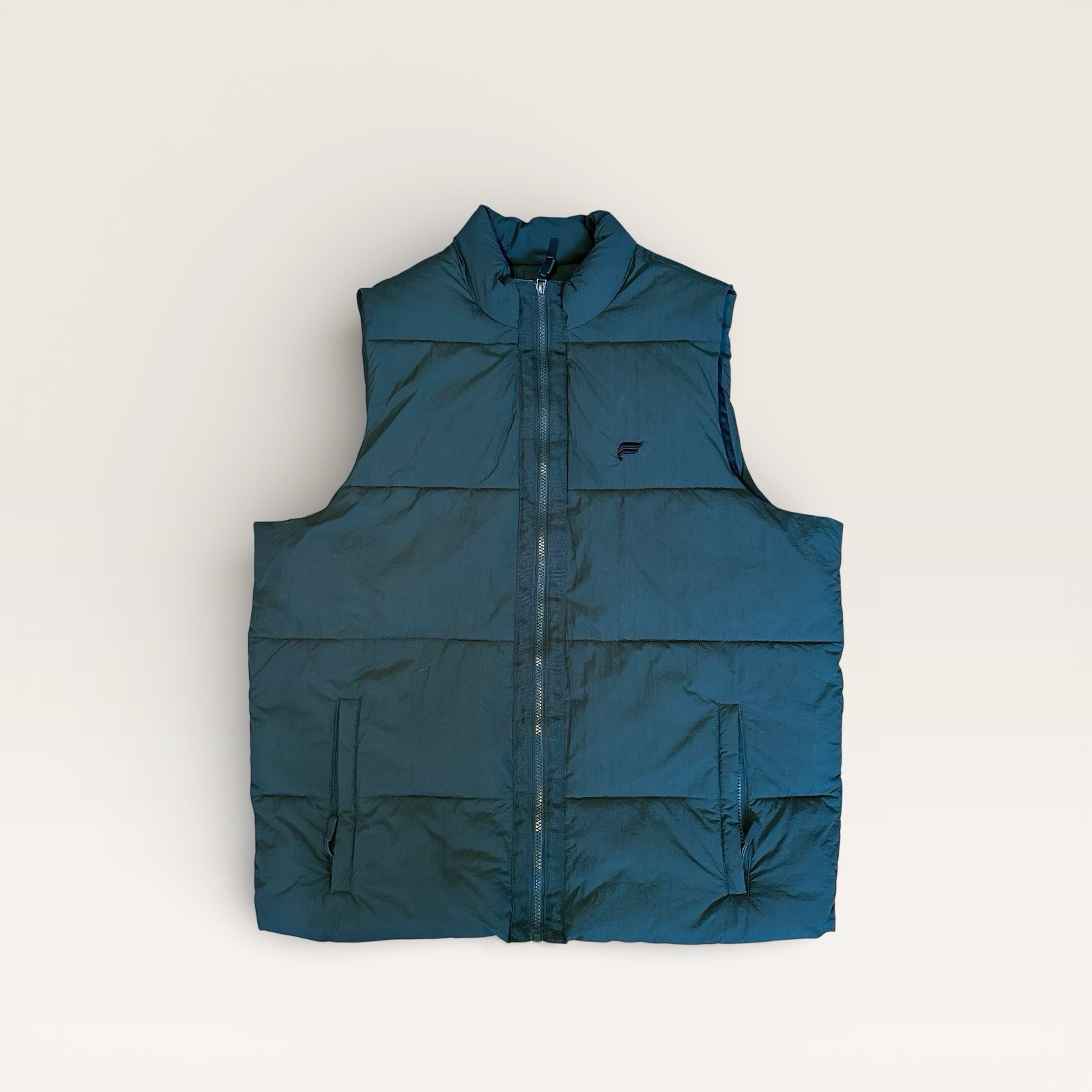 Fabletics The Essential Puffer Vest Pine Shadow M… - image 2