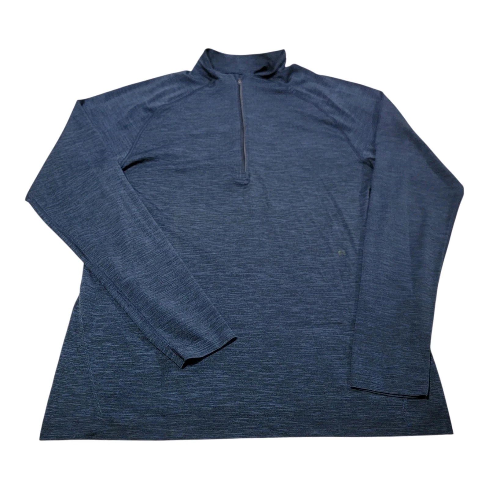 Lululemon Metal Vent Tech Long Sleeve 1/4 Zip Shirt Men's L Blue