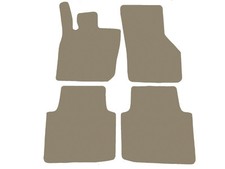 Fußmatten, Autoteppiche für Skoda Superb IV kombi 12.2023-…, Dunkelbeige x14 Ran