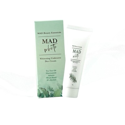 MAD Beauty Essentials - Underarm Deo Cream with Tea Tree Oil & Niacinamide - 30g
