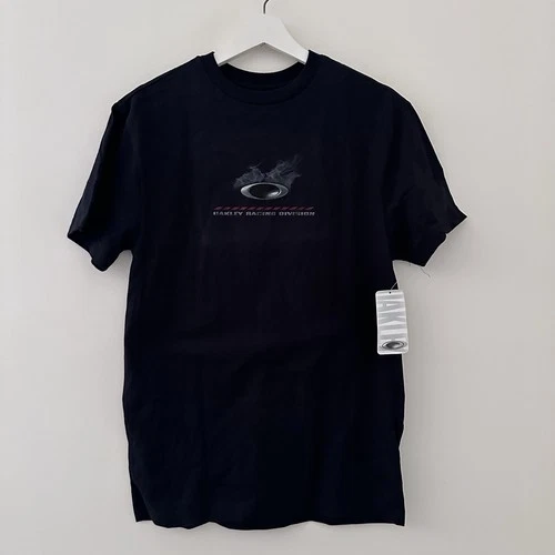 Oakley Racing Division Vintage Graphic Print Shirt - NEW DEADSTOCK - Size Small