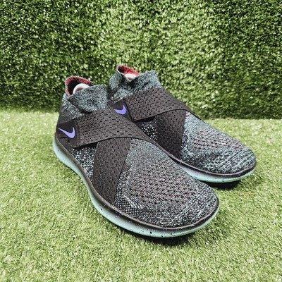 Nike Free RN Motion Flyknit 2017 Multicolor Athletic Shoes 880846-015 Womens 7