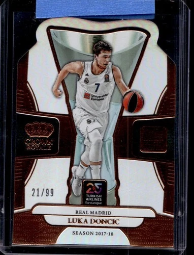 2024 Panini Crown Royale EuroLeague Luka Doncic Hand Crafted #21/99