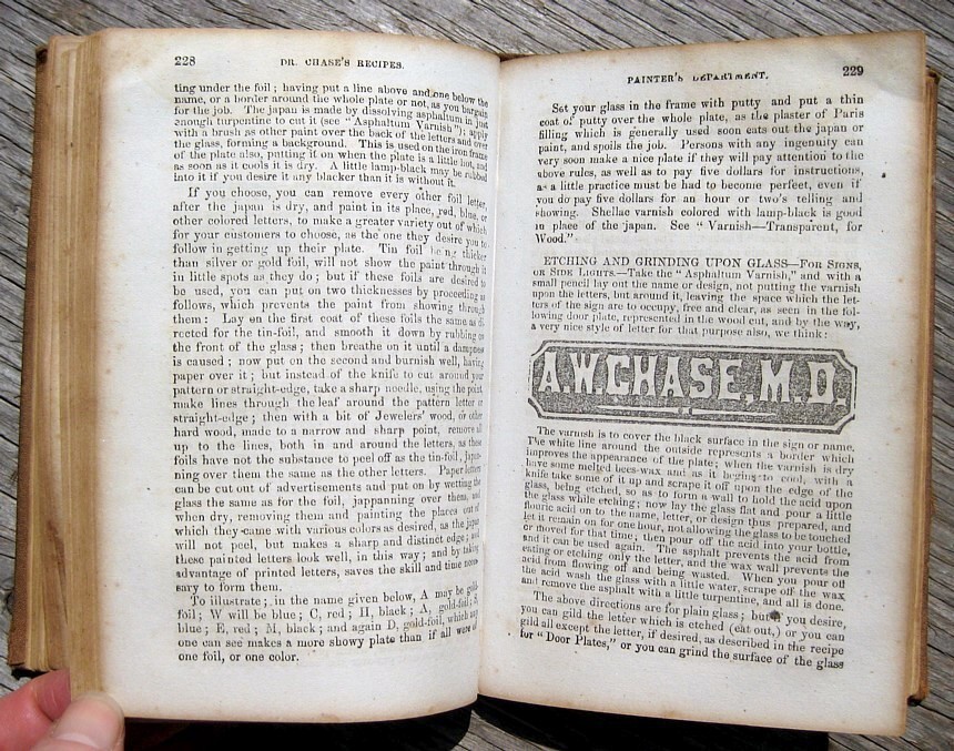 1867  Antique Cookbook Pioneer Frontier Farm Home Household Herbal Healing  Beer