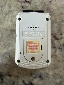 Sega Dreamcast VMU HKT-7000 OEM White/Gray- 2 New Batteries Installed! Tested!!
