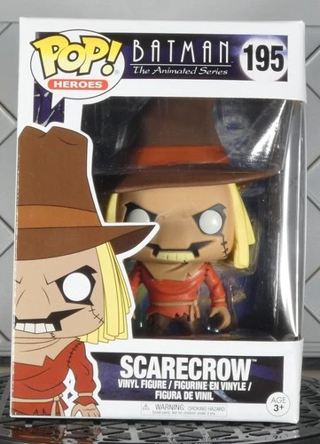 SCARECROW BTAS Funko Pop! 195 w/Protector Batman Animated Series Cartoon DC